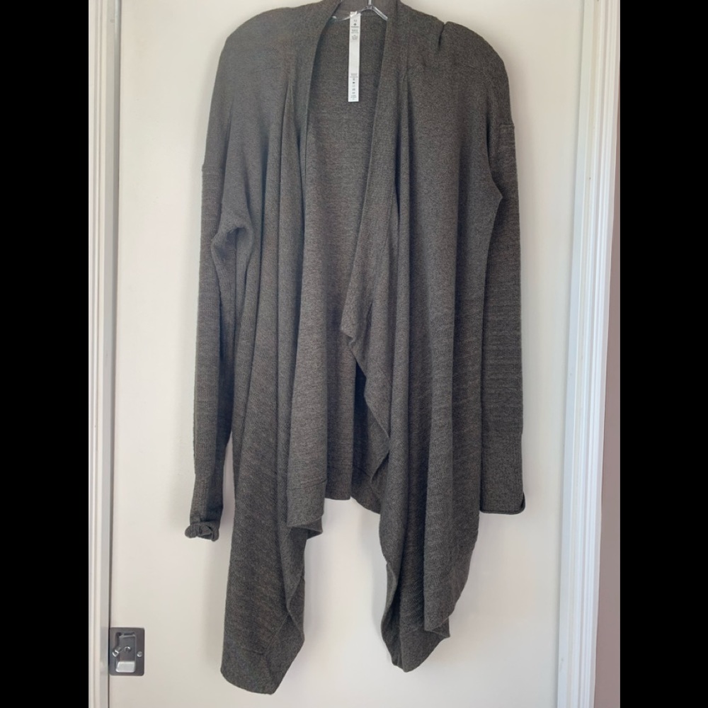 Lululemon waterfall cardigan.